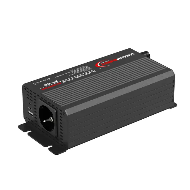 Lemania Pure sine wave inverter 12 Volt 600Watt-12Volt | Peak 1200 watt 