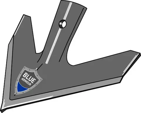 Gåsefotskjær hurtigskift 254x8 mm Til Serie 410