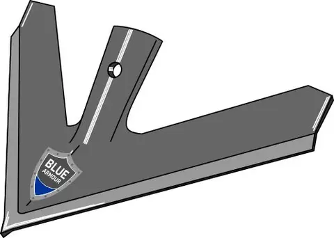 Gåsefotskjær hurtigskift 460x8 mm Til Serie 410