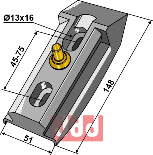 Holdere komplet - 410 Series - JDD Utstyr