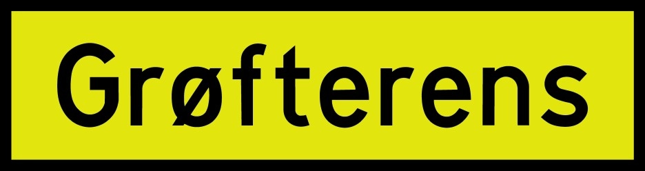 Skilt nr 808.715 MS R-kl 3 G/GR H=klmr Grøfterens