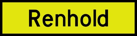 Renhold Underskilt (808.744) Klasse 3 Refleks for sperrepanel