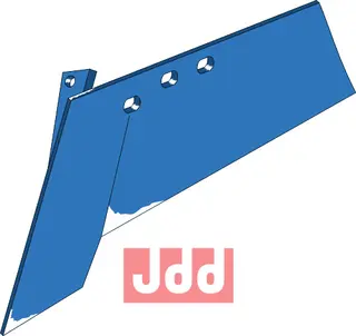 Hard metal share til Frost Hartmetallschar FMH45L, venstre