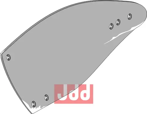 Moldplate - venstre - JDD Utstyr