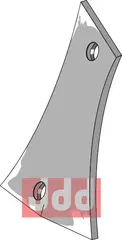 Bryst-plate - h&#248;yre Agrolux/&#214;verum