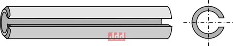 Hulllspendstift &#216;12x60