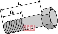 Bolt M12x1,25x45 - 12.9