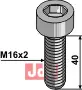 Umbraco bolt M16x2x40 - 10.9