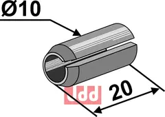 Hulllspendstift Ø10x20