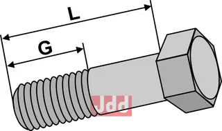 Bolt M14x1,5x55 - 12.9