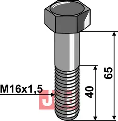 Bolt M16x1,5x65 - 12.9 Sauerburger/Rabe