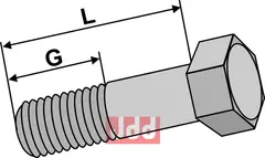 Bolt M18x1,5x50 - 10.9