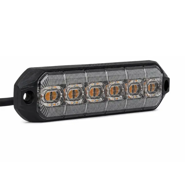 Lumary Dark 6 LED Dual varsellys LED Sotet Orange og hvitt  lys 