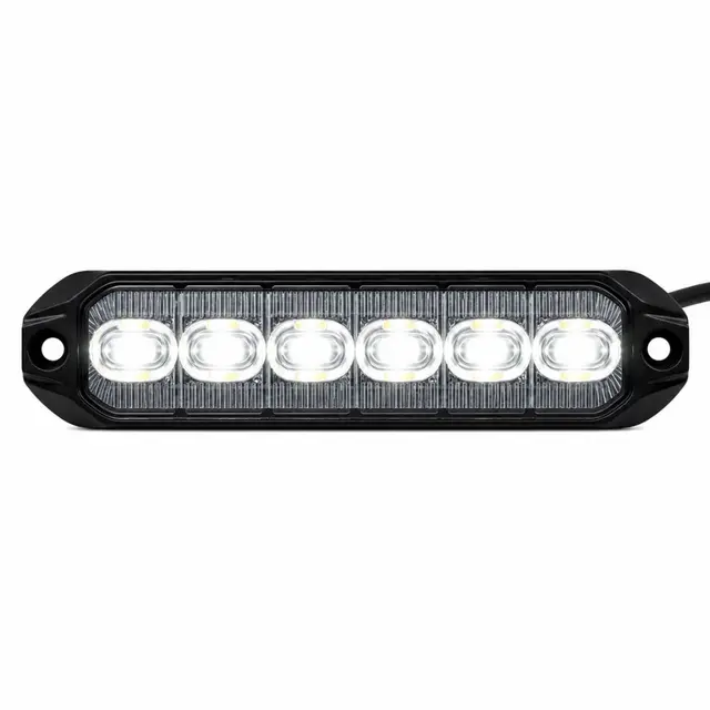 Lumary Dark 6 LED Dual varsellys LED Sotet Orange og hvitt  lys 