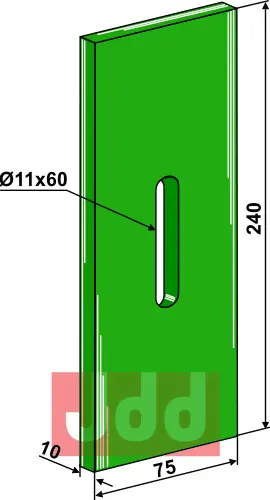 Greenflex plastikk avskraper - JDD Utstyr