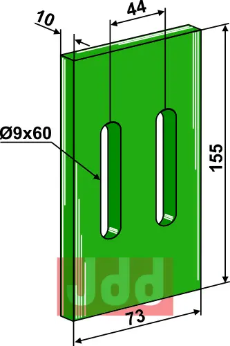 Greenflex plastikk avskraper - JDD Utstyr