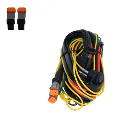 Kabelsett med 2pin DT kontakter for XBB 2 stk DT2 kontakt med parklys ledninger