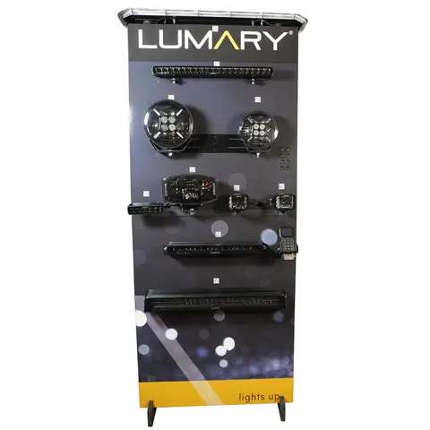 Butikk utstillings display Komplett med tilbeh&#248;r