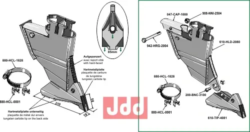 Såskjær for C-tand - JDD Utstyr