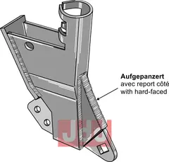 Såhus/holder - sædekorn & gødning Bourgault