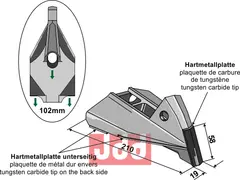 Skjær-spiss - Sædekorn & gødning Bourgault