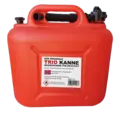 Trio Drivstoffkanne R&#248;d 10L Norskprodusert. For bensin og diesel 10L