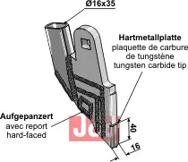 Skjær-spiss - flydende gødning Bourgault