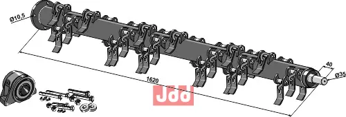 Knivrotor 36 stk - JDD Utstyr