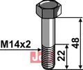 Bolt M14x2x48 - 8.8 Rousseau