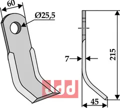 Y- kniv Agricom