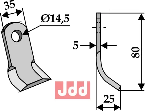 Y- kniv - JDD Utstyr