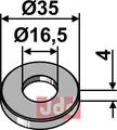Skive Ø35x4xØ16,5 Agrimaster/Maschio / Gaspardo/Bomford