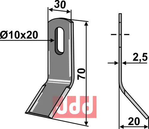 Y- kniv - JDD Utstyr