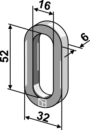 Ring hull 16x52