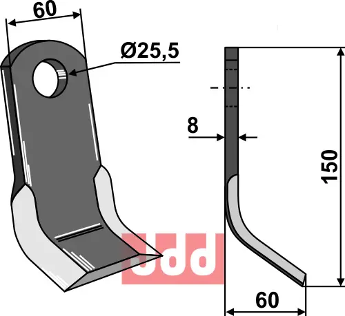 Y- kniv - JDD Utstyr
