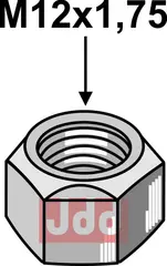 Låsemutter M12x1,75 Dücker/AS