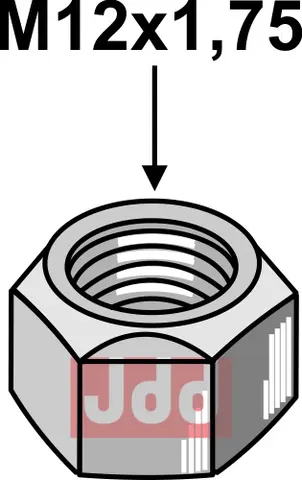 Låsemutter M12x1,75 Dücker/AS