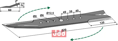 Snitter-kniv - JDD Utstyr