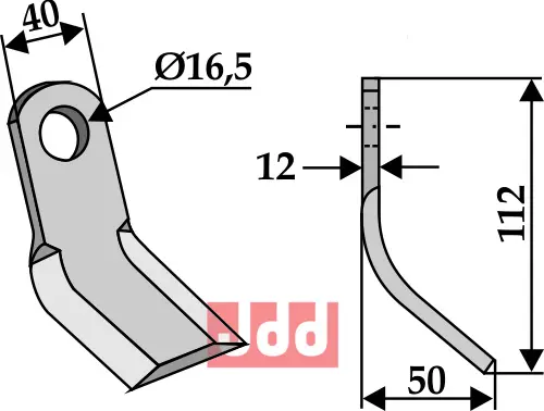 Y- kniv - JDD Utstyr