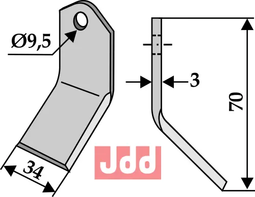 Y- kniv - JDD Utstyr