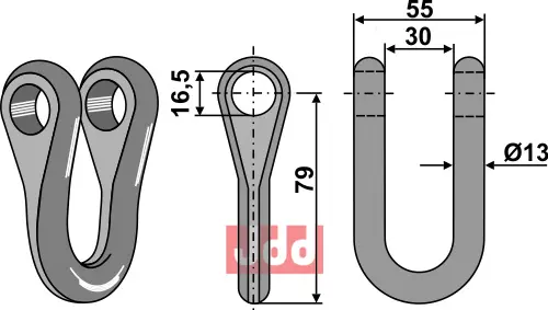 Sjakkel – 16,5 - JDD Utstyr