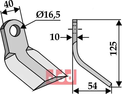 Y- kniv - JDD Utstyr