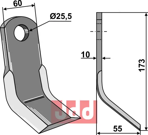 Y- kniv - JDD Utstyr