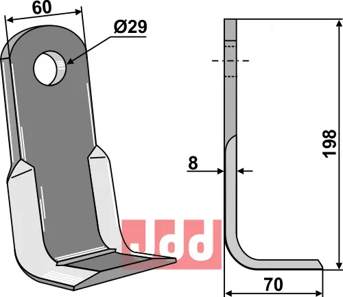 L-kniv - JDD Utstyr