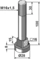 Bolt M16x1,5 10.9