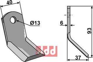 Y-kniv Carroy et Giraudon