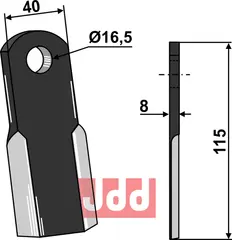 Kniv Agricom/Celli