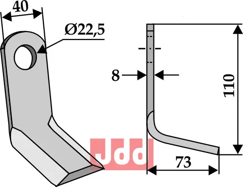 Y- kniv - JDD Utstyr
