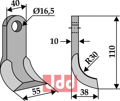 Y- kniv - JDD Utstyr