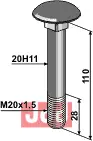 Bolt M20x1,5 Dücker